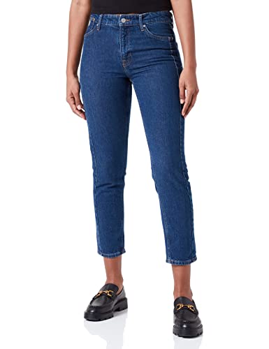 s.Oliver Damskie spodnie jeansowe 7/8, spodnie dżinsowe 7 8, niebieskie, rozmiar 32, niebieski, 32