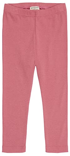 loud + proud Legginsy dziecięce, uniseks, certyfikat Gots, wyposażenie dla małych dzieci, Mauve, 74/80 cm