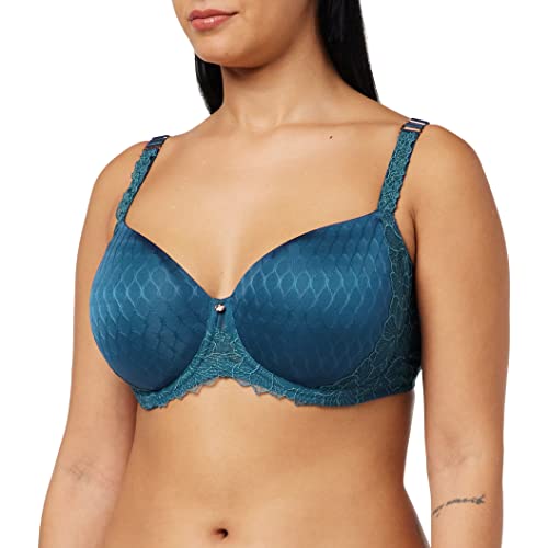 Triumph Damski biustonosz Azalea Florale WP z fiszbinami, szmaragdowy, 70C, szmaragdowy, 70C