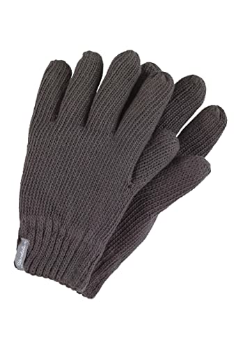 Sterntaler Unisex dziecięce rękawiczki z dzianiny, antracytowe melanż, 3
