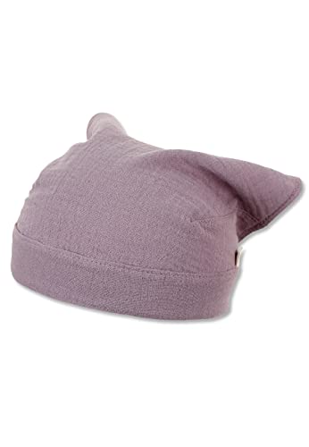 Sterntaler Unisex dziecięca chusta na głowę, muślinowa czapka dziecięca, liliowy, 47