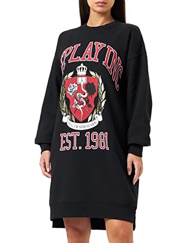 Replay Damska sukienka na co dzień, 098 BLACK, L