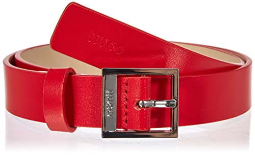 HUGO Pasek damski, Bright Red621, 90