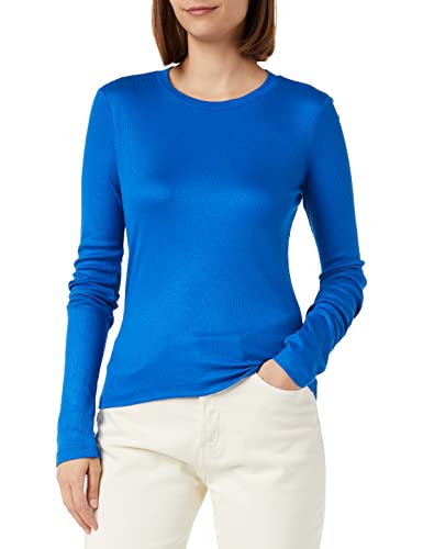 Sisley T-shirt damski, Bright Blue 36u, M