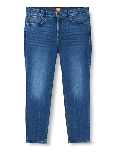 BOSS Damskie spodnie Jackie Slim Mr C Bc, Open Blue467, 30