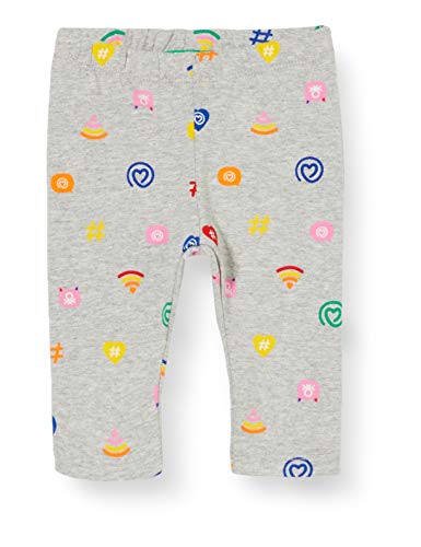 United Colors of Benetton (Z6ERJ) Legginsy dziewczęce, grigio 60z, 90 cm