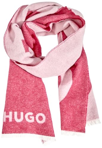 BOSS Damski szalik Alexie Scarf, Medium Pink664, rozmiar uniwersalny, Średni różowy 664