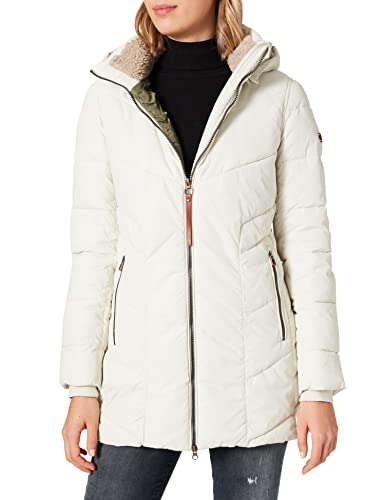 Camel Active Womenswear 3109106E36 Płaszcz Damski, Białawy, 42