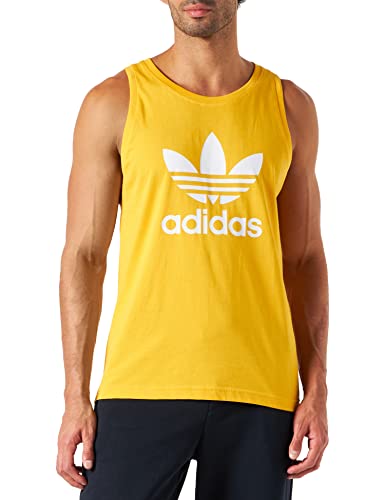 adidas Męska koszulka na ramiączkach, aktywne z?oto, S