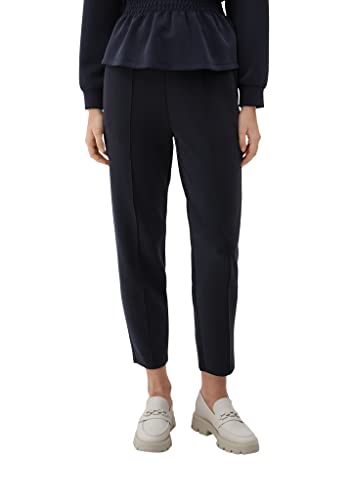 s.Oliver Damskie spodnie do biegania z mieszanki modalu, niebieski, 42