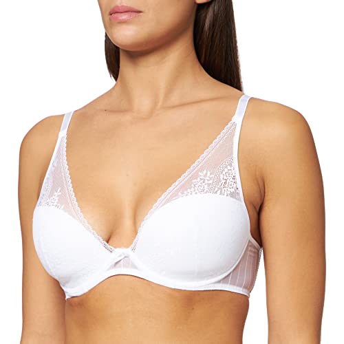 Passionata Damski biustonosz t-shirt, biały, 85F