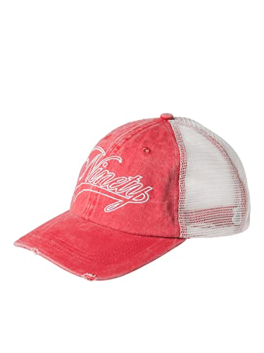 JACK & JONES Męska czapka Jacteam Trucker Cap, Rococco Red, jeden rozmiar