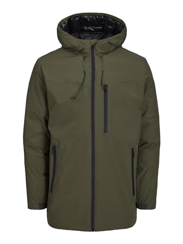 Bestseller A/S Męska kurtka parka Jcopayne, olive night, XL
