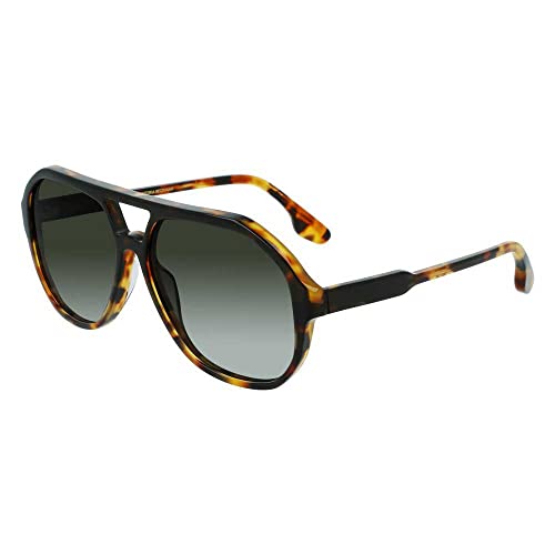 Victoria Beckham Unisex Vb633s 47803 okulary przeciwsłoneczne, 231 Dark Havana Fade, 59, 231 Dark Havana Fade, 59