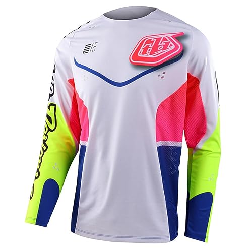 Troy Lee Designs Se Pro, Maglia Motocross Mężczyzna, Bianco, Bianco, L