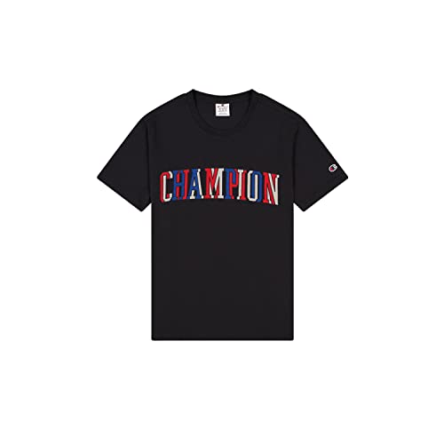 Champion Męski t-shirt Rochester 1919 Bookstore Crewneck S-s, czarny, XL, czarny, XS