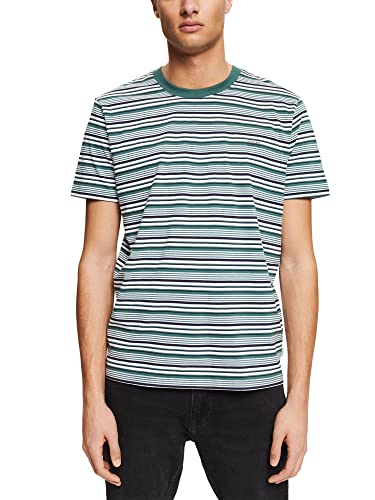 edc by ESPRIT Męski T-shirt, 462/Dark Turquoise 3, S