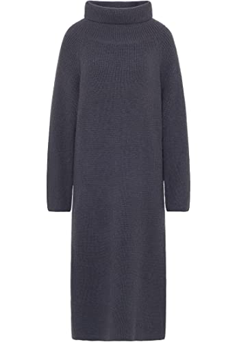 Jalene Damska sukienka z długim rękawem midi 81133462, szaro-niebieska, M/L, szary/niebieski, M-L