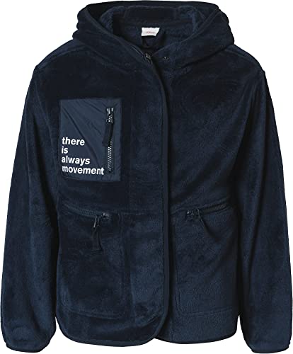 s.Oliver kurtka dziewczęca z pluszu, niebieski, 140 cm