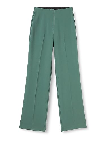 Bestseller A/S Damskie spodnie VMSANDY HR Straight Pant NOOS, Dark Forest, M/34, Dark Forest, (M) W / 34L