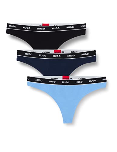 HUGO Triplet Stringi Stringi damskie, Open Miscellaneous973, XXL