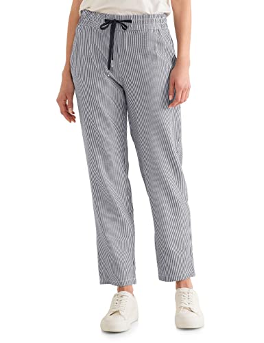 Street One Damskie spodnie do biegania z kory, Deep Blue, 36W / 28L