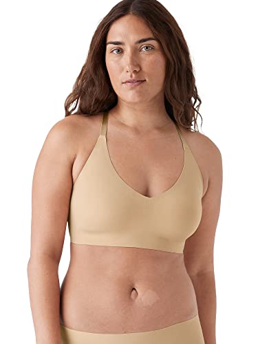 True & Co Damski trójkątny biustonosz z koronką typu racerback, Pustynia, XL (85C-D-90A-B)