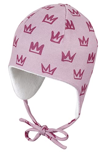 Sterntaler Dziewczęca czapka z daszkiem korony, Rosa, 49 cm