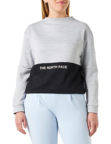 THE NORTH FACE Bluza damska NF0A5IF2, TNF Light Grey Heather-TNF Black, XL