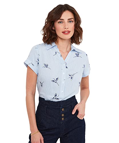 Joe Browns Damska bluzka letnia Fly with Me zapinana na guziki, wielokolorowa, 6, multi, 32