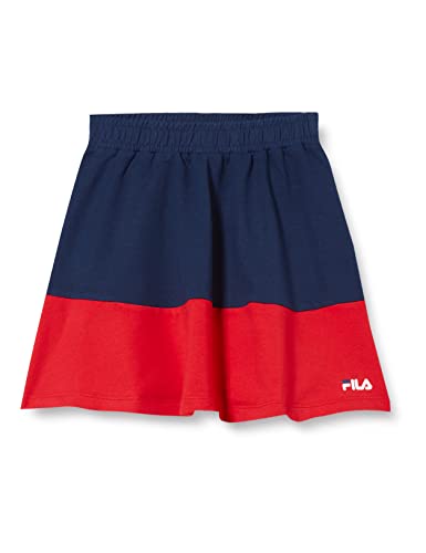 FILA Dziewczęca spódnica BARDEJOV, Medieval Blue-True Red, 86/92, Medieval Blue-true Red, 86/92 cm