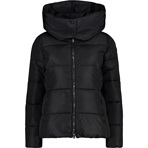 CMP Damska kurtka z tafty na zamek błyskawiczny, czarna, L