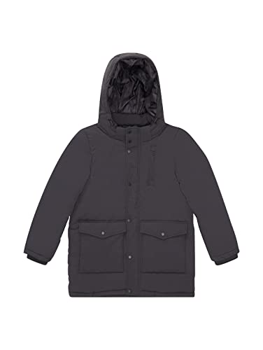 TOM TAILOR Chłopcy Parka dziecięca 1033353, 29476 - Coal Grey, 152