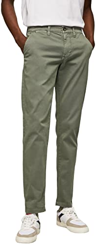 Pepe Jeans Spodnie męskie Charly, Zielony (casting), 36W / 34L