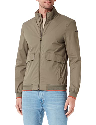 Geox Męska kurtka M EOLO Jacket, oliwkowa, 58, olivine, 58