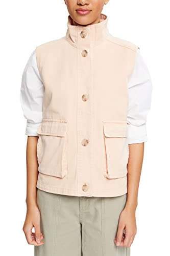 ESPRIT Kamizelka damska 062EE1H303, 685/NUDE, XXL