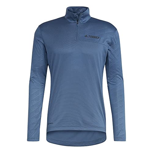 adidas MT Half Zi Ls Męska koszulka z długim rękawem, Acemar, S
