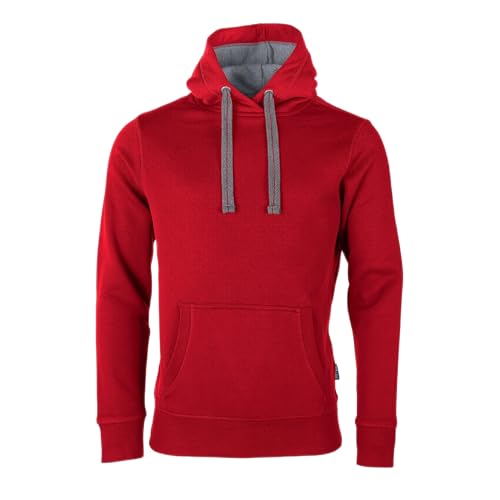 HRM Bluza z kapturem unisex Sweat Hoodie Premium dla kobiet i mężczyzn z kontrastową wyściółką wewnętrzną, basic Hoodie Uniseks, sweter damski i męski, wysokiej jakości i zrównoważona odzież,