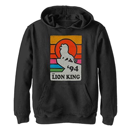Disney Vintage Pride chłopięca bluza z kapturem (1 opakowanie), Czarny, S