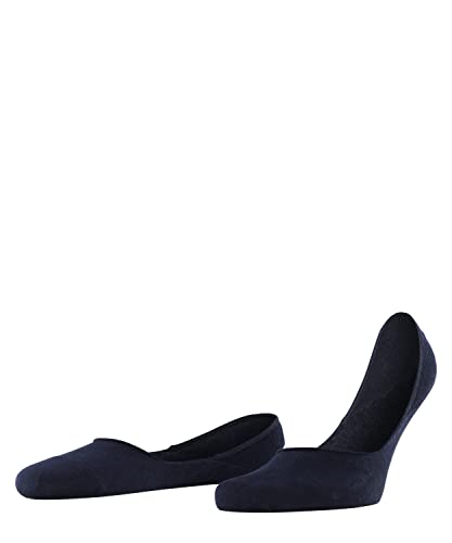 FALKE Mężczyźni Stopki Step Medium Cut Box M IN Zrównoważona Bawełna niewidoczne jednokolorowe 1 Para, Niebieski (Dark Navy 6375), 45-46