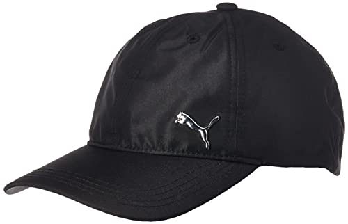 PUMA Damska czapka Evercat Opal regulowana bejsbolówka, czarny/srebrny, Rozmiar uniwersalny