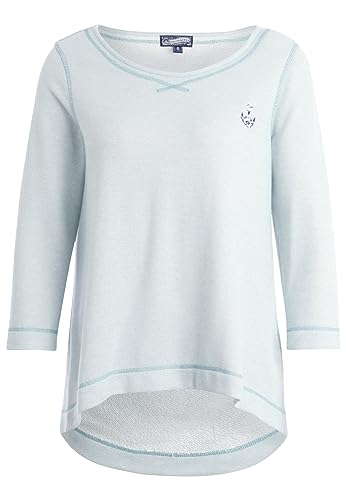 DreiMaster Bluza damska, Dym miętowy melanż, XS