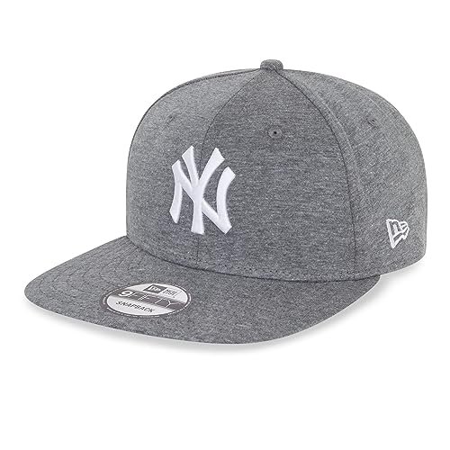 New Era Męska czapka Nos Jersey 9Fifty, szary Med, S