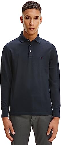 Tommy Hilfiger Męska koszulka polo, Pustynne niebo, 3XL