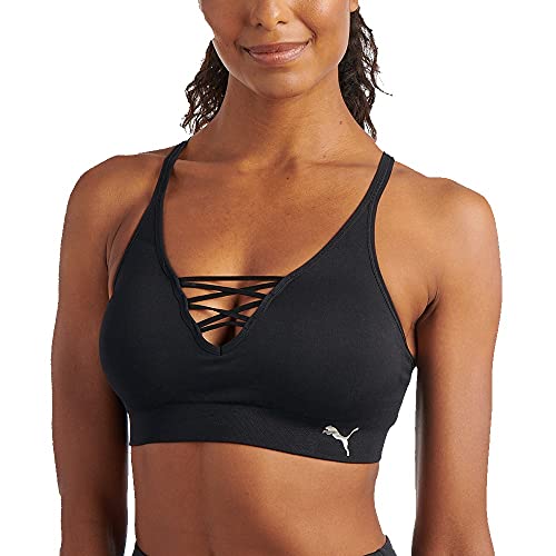 PUMA Damski biustonosz sznurowany sportowy