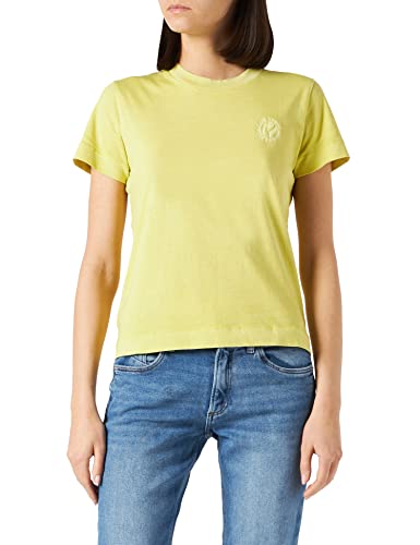 Pepe Jeans Damska koszulka Dacey, 607soft limonka, Rozmiar Uniwersalny/S
