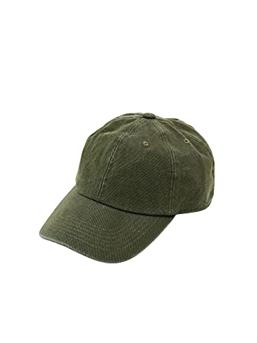 ESPRIT Czapka baseballowa z płótna, zielony khaki, M