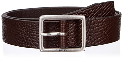 BOSS Pasek męski, Dark Brown202