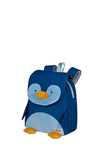 Samsonite Happy Sammies Eco - plecak dziecięcy S, 29,5 cm, 7 l, niebieski (Penguin Peter)