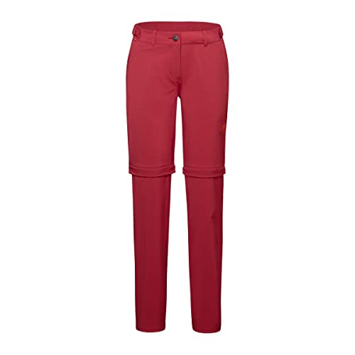 Mammut Damskie spodnie Runbold Zip Off spodnie damskie, krwistoczerwone, 38, krwista czerwień, 38